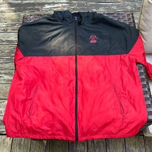 RARE! Star Wars official Disney Parks Darth Vader logo windbreaker